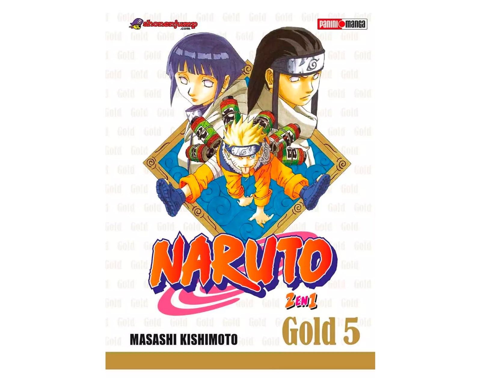 Manga Naruto Gold Panini Tomo Número 5 $469