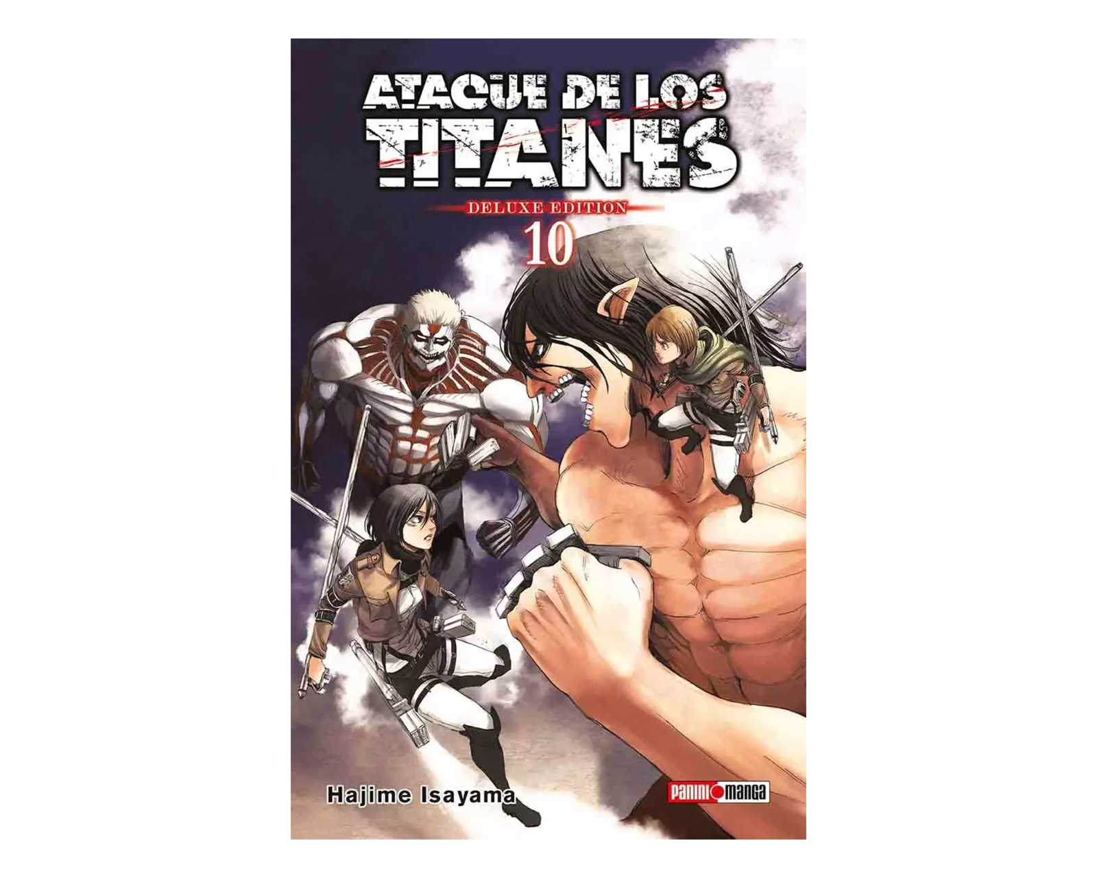 Manga Attack On Titan Lux Edition 2 En 1 Tomo N. 10 Panini