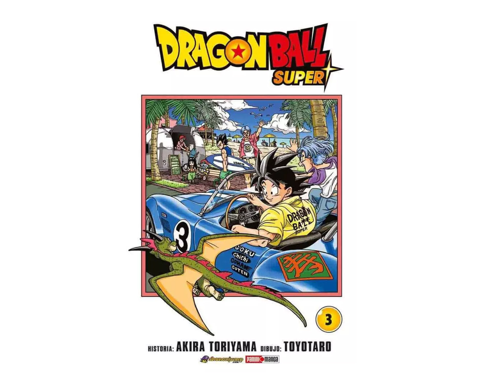 Manga Dragon Ball Super Tomo N. 3 Panini