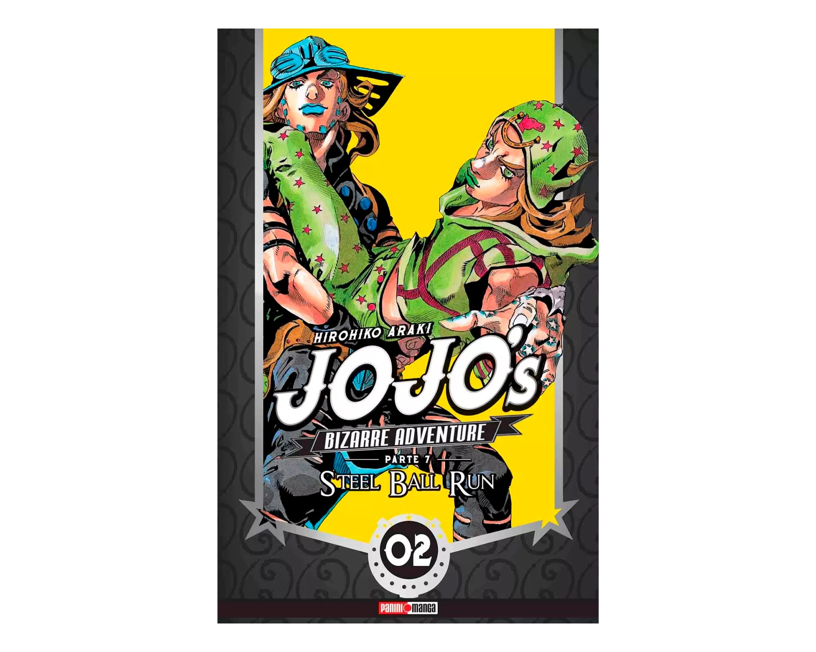 Manga Jojos Bizarre - Steell Ball Run Nro. 2 Panini $359