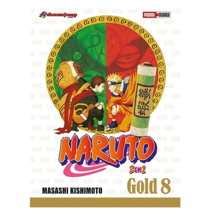 Naruto Gold #08 Manga Panini $499