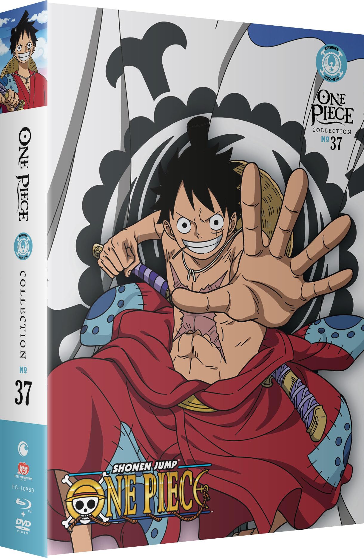 Foto 1 | Dvd One Piece Collection 37 Crunchyroll Con Apertura Sin Texto - Venta Internacional.