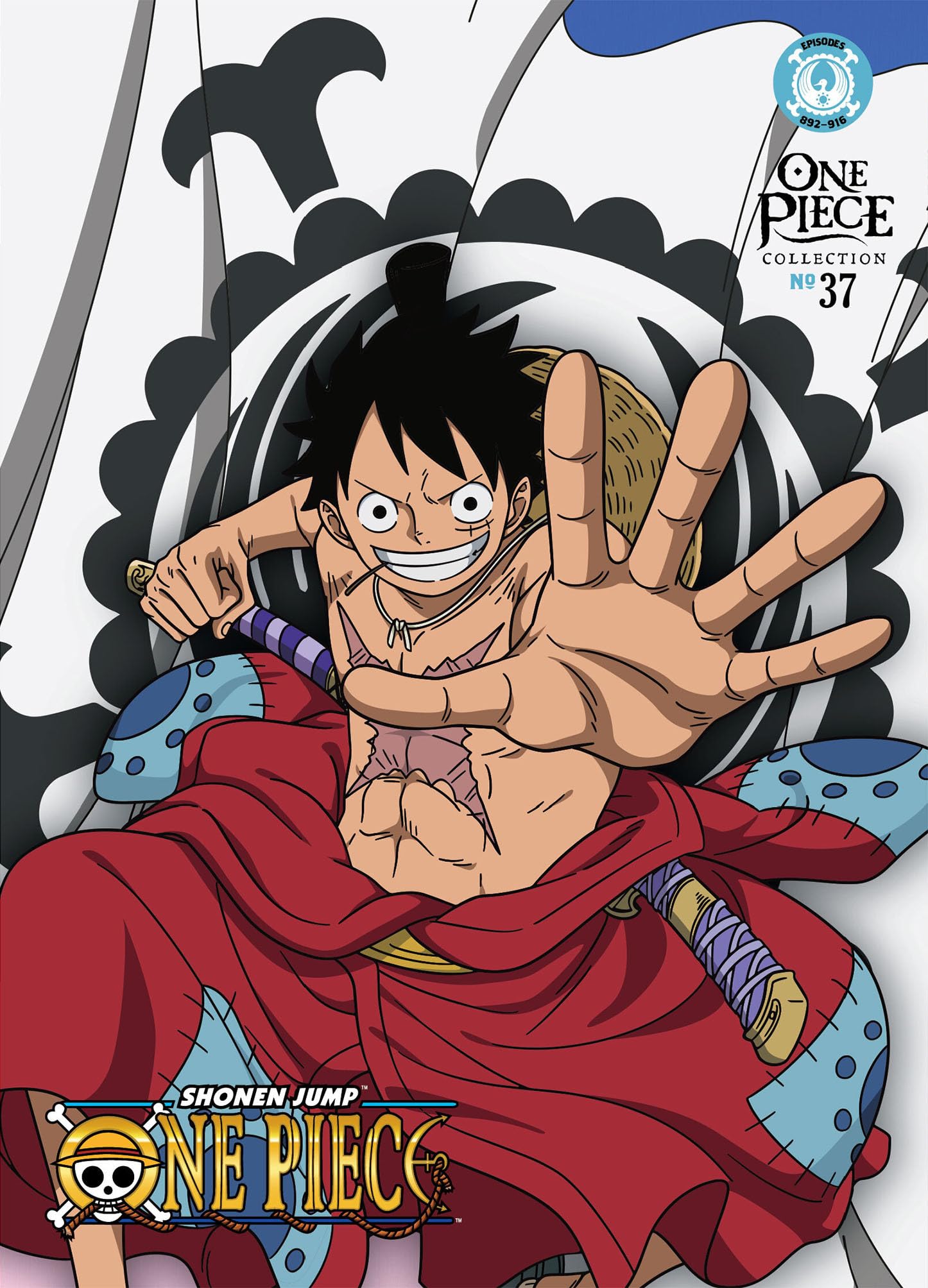 Foto 2 | Dvd One Piece Collection 37 Crunchyroll Con Apertura Sin Texto - Venta Internacional.