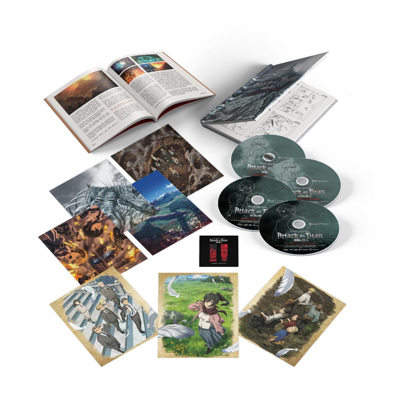 Foto 5 | Blu-ray: La Última Temporada De Attack On Titan: Los Capítulos Finales Le - Venta Internacional.