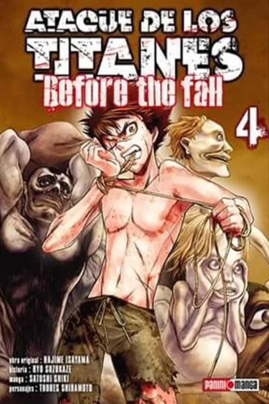 Foto 1 | Manga Ataque De Los Titanes Before The Fall N. 4
