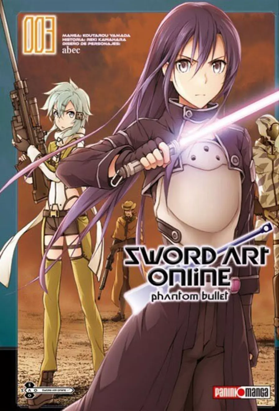 Manga Sword Art On Line: Phantom Bullet N.3
