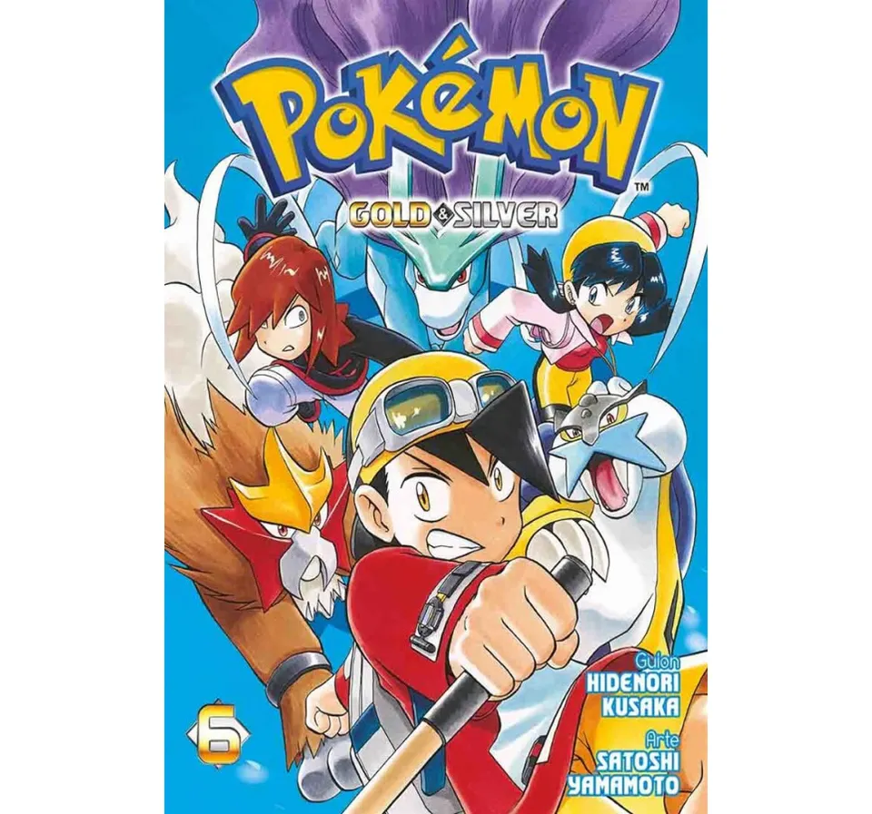 Foto 2 pulgar | Manga Pokemon Gold Y Silver N.6