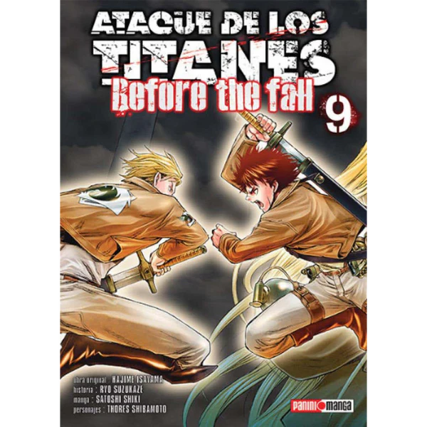 Foto 1 | Manga Attack On Titan Before The Fall N.9