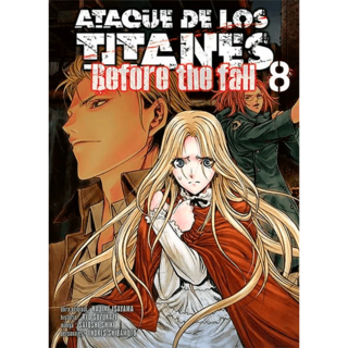 Foto 1 | Manga Attack On Titan Before The Fall N.8
