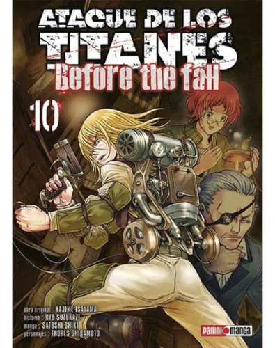 Foto 2 pulgar | Manga Attack On Titan Before The Fall N.10