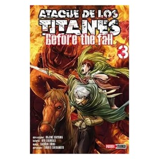 Foto 1 | Manga Attack On Titan Before The Fall N.3