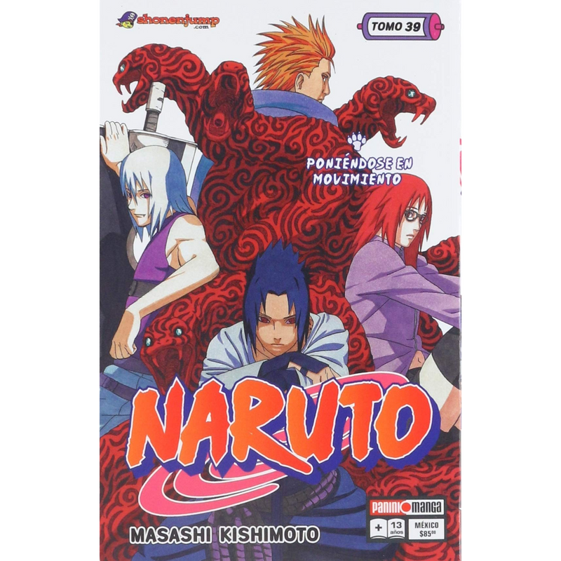 Foto 2 pulgar | Manga Naruto N.39