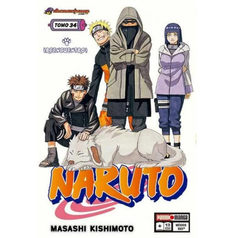 Foto 2 pulgar | Manga Naruto N.34