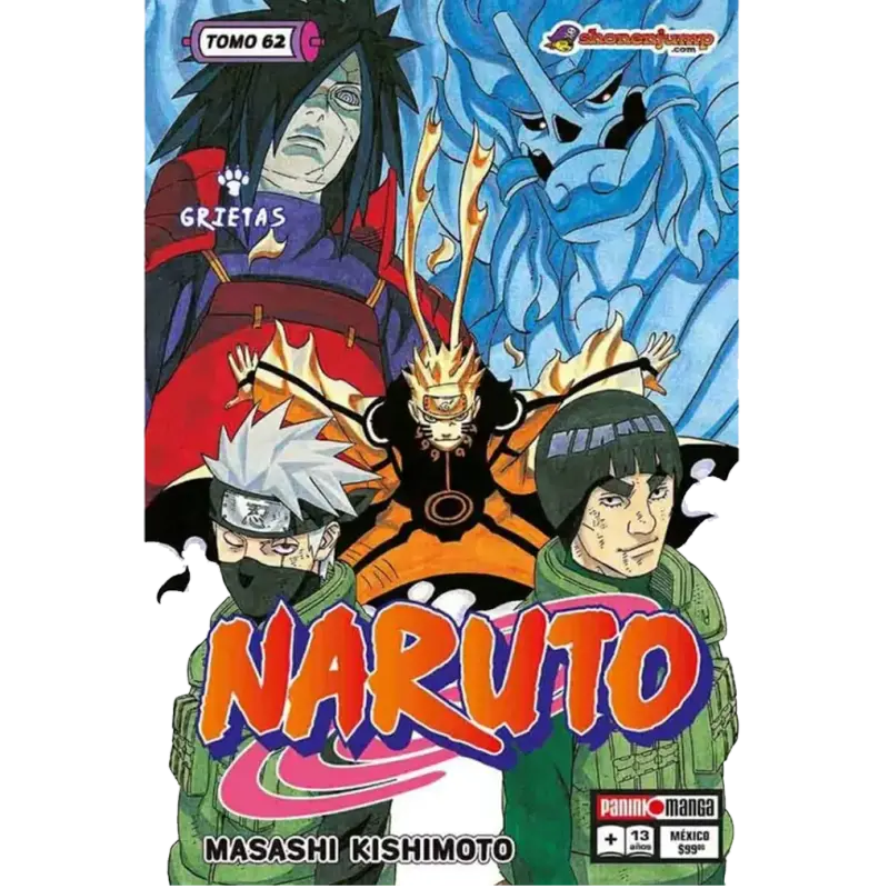 Foto 2 pulgar | Manga Naruto N.62