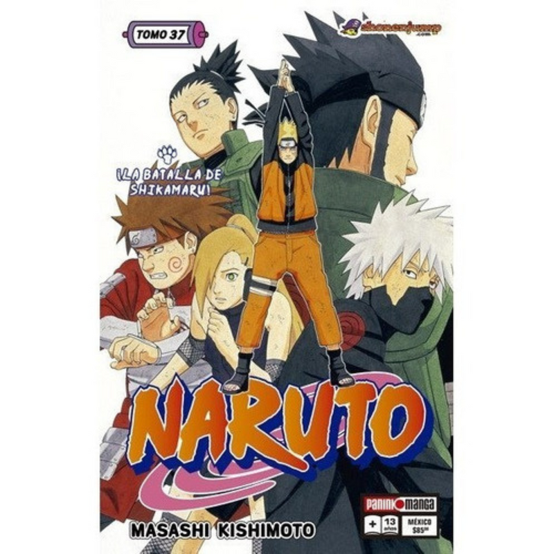 Foto 2 pulgar | Manga Naruto N.37