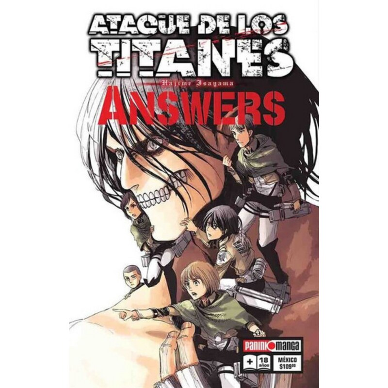 Manga Ataque De Los Titanes - Answer N.3 $299