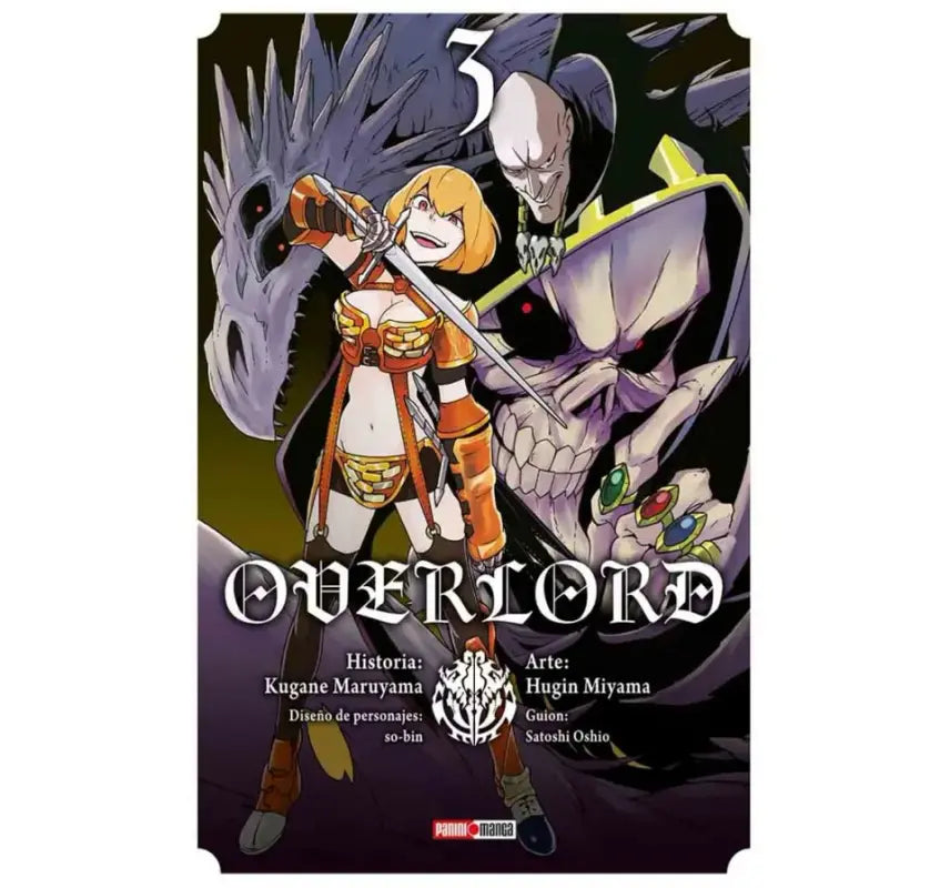 Foto 2 pulgar | Manga Overlord N.3