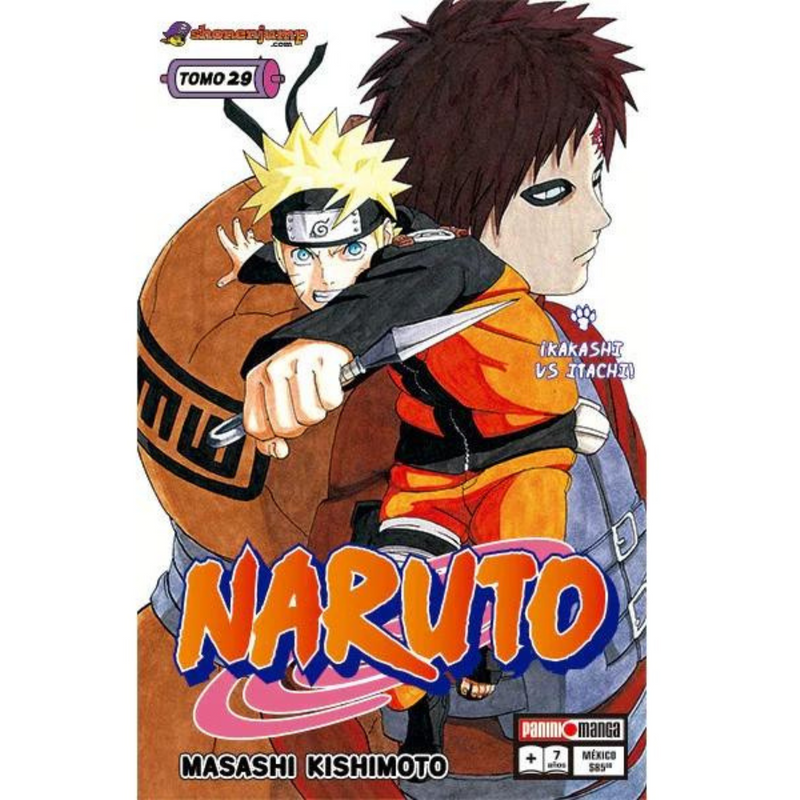 Foto 2 pulgar | Manga Naruto N.29