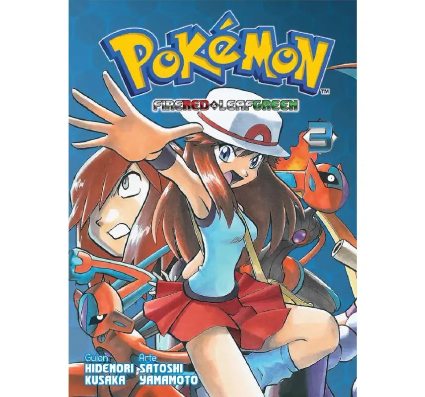 Foto 2 pulgar | Manga Pokemon Fire Red Green Leaf N.3