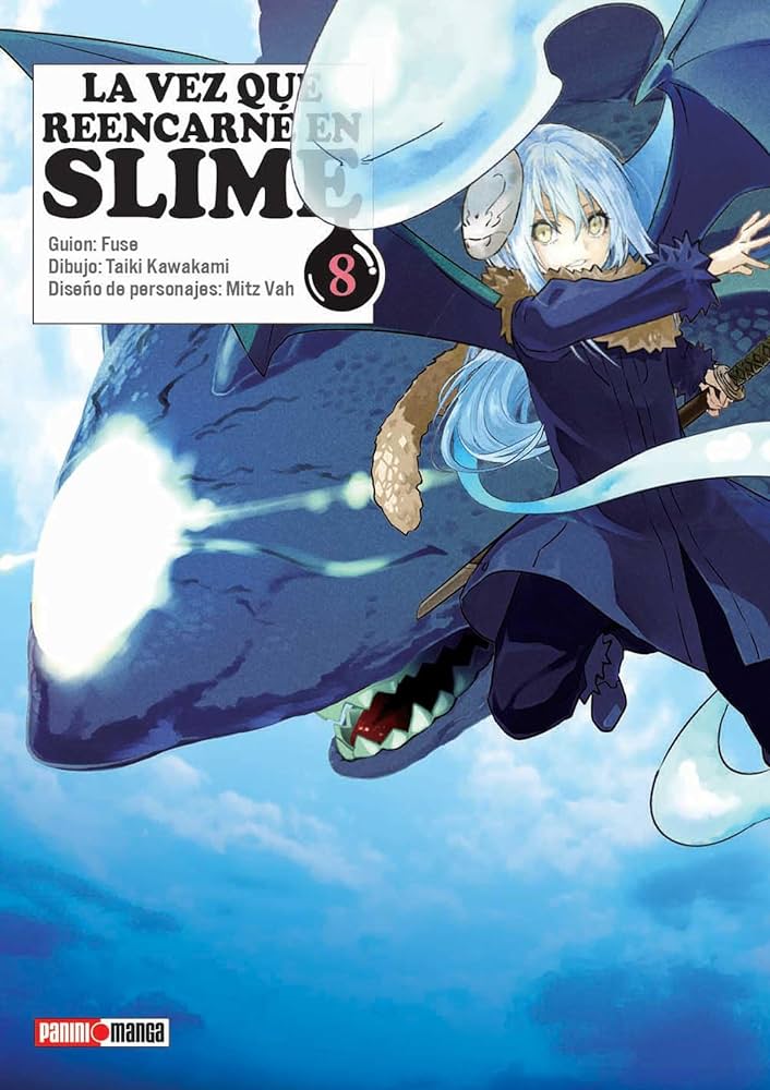 Foto 2 pulgar | Manga La Vez Que Reencarne En Un Slime N.8