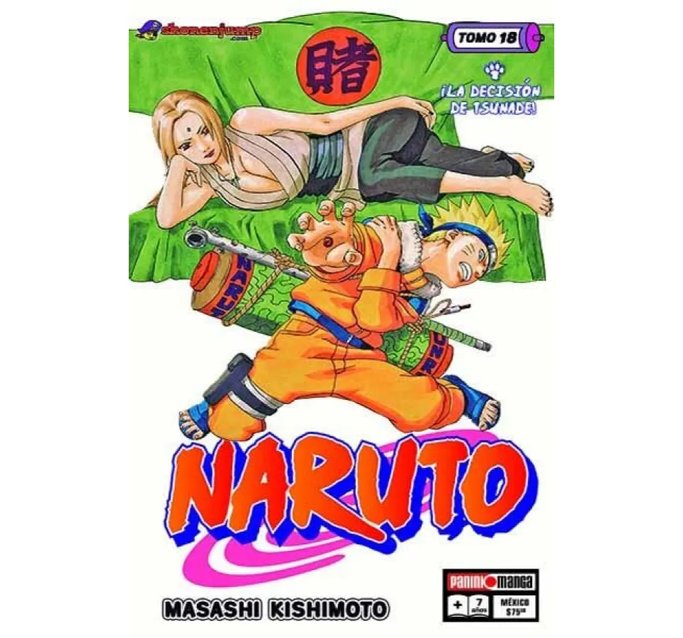 Foto 2 pulgar | Manga Naruto N.18