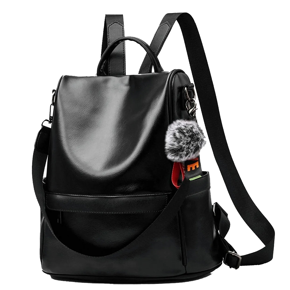 Mochila Moda Impermeable Antirrobo para Dama color Negro