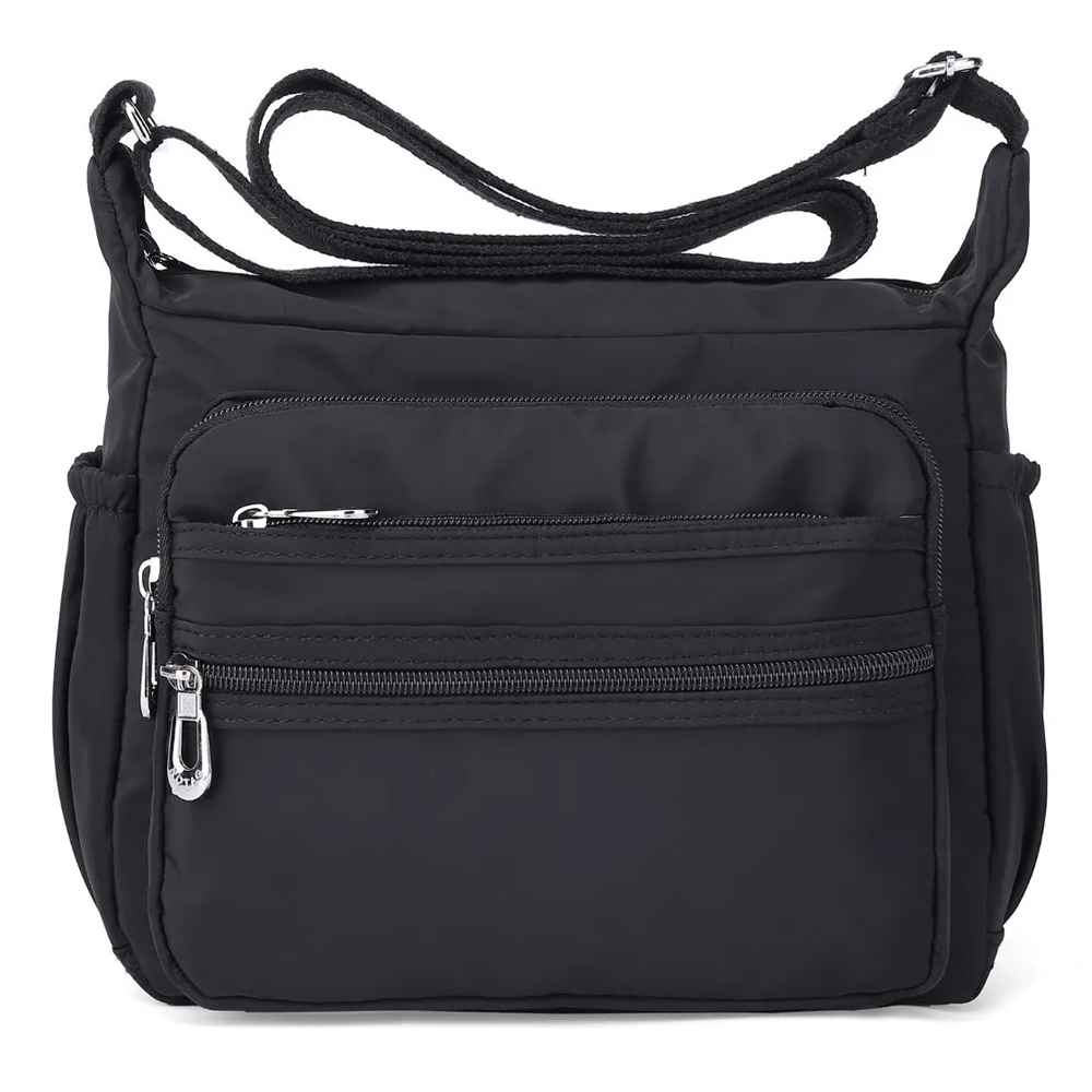 Bolsa de Hombro Impermeable Crossbody para Mujer/Hombre color Negro