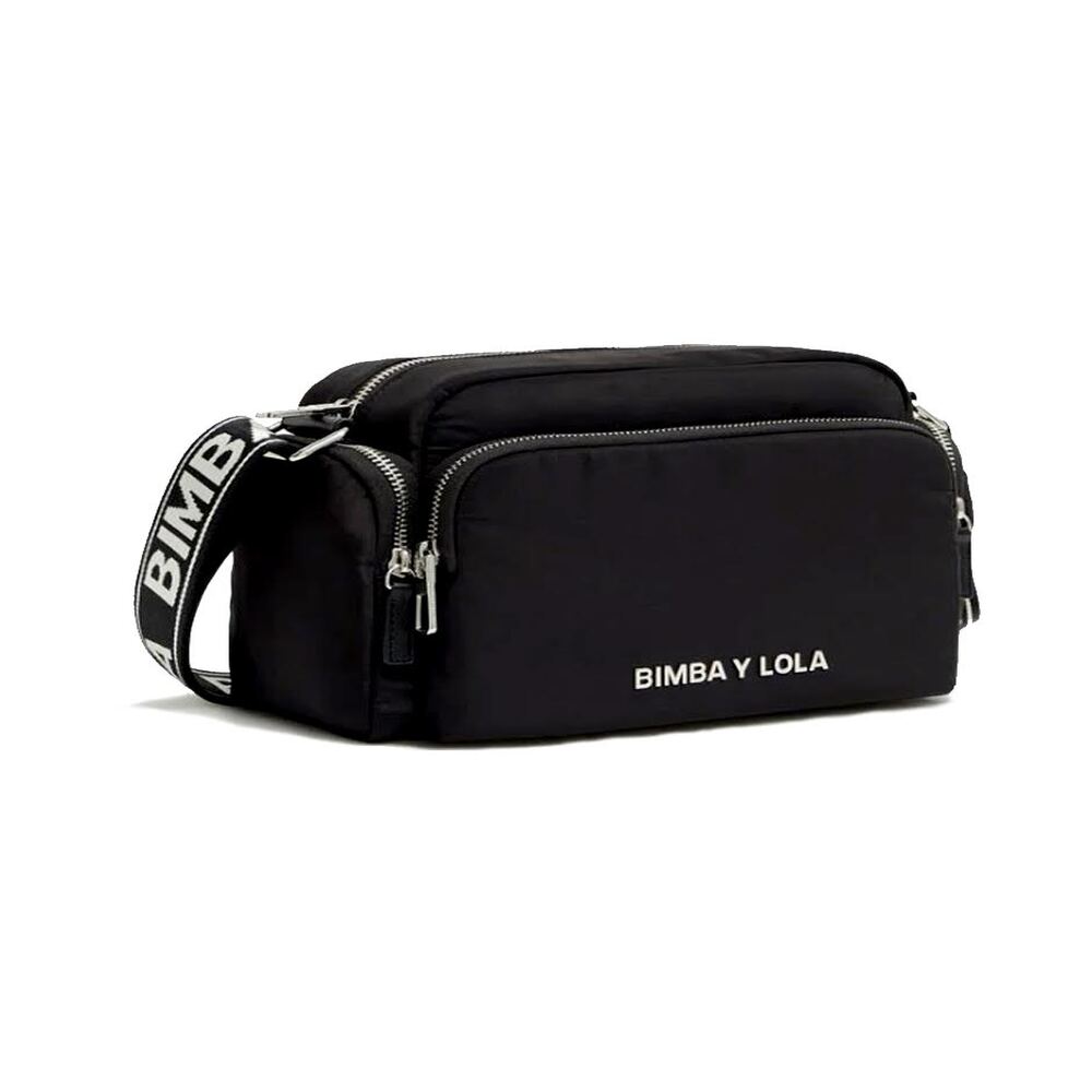 Foto 2 pulgar | Bolso Bandolera Nylon Bimba y Lola color Negro