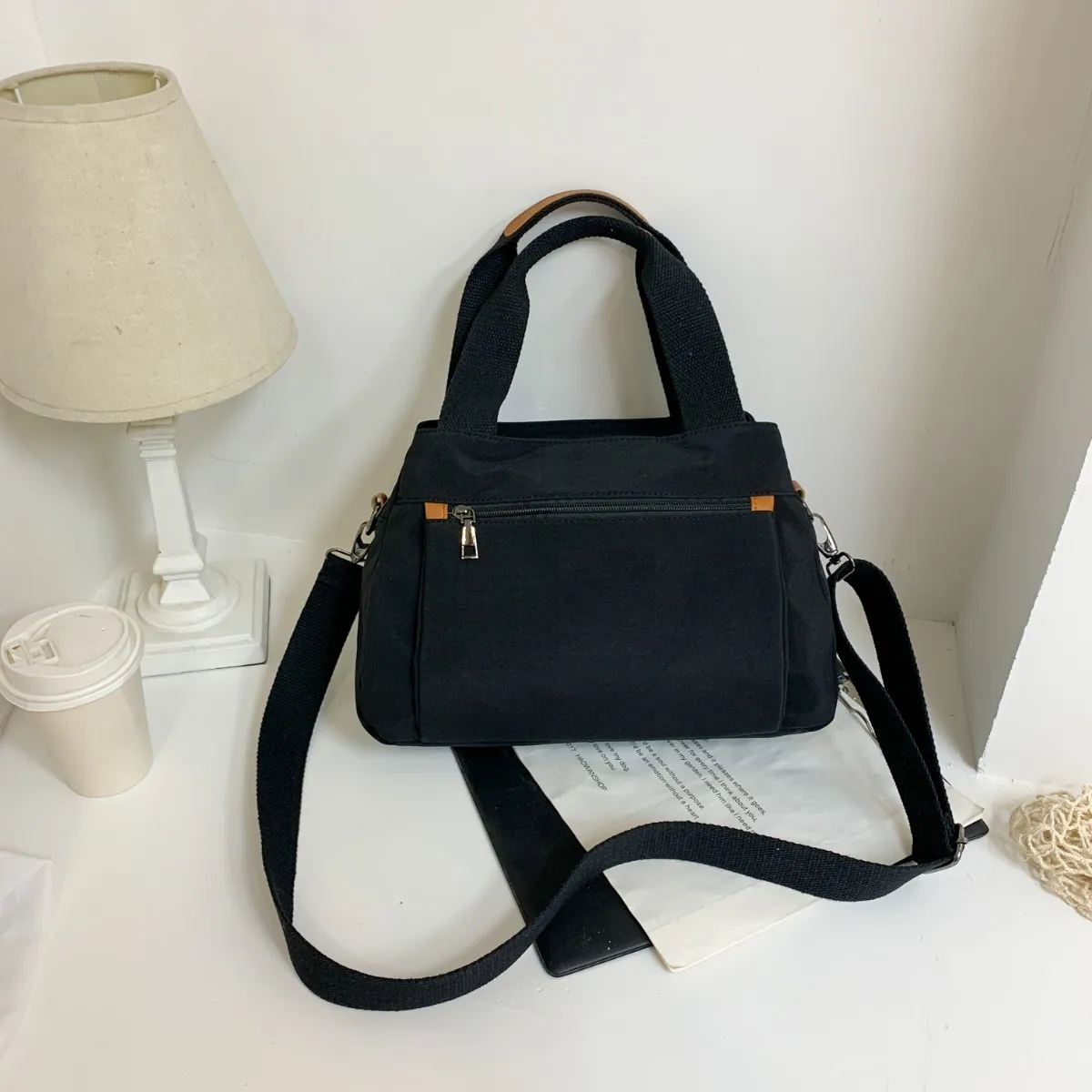 Foto 3 pulgar | Bolsa Bandolera de Hombro para Mujer Malubero color Negro