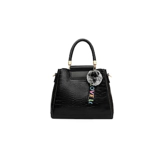 Foto 2 | Bolso Mano Bolsa Mochila para Mujer Malubero color Negro de Gran Capacidad