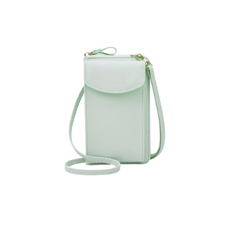 Foto 1 | Bolso Bandolera para Mujer Cruzada color Verde