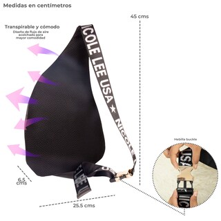 Foto 3 | Bandolera Nicole Lee Constanza Multicolor Double Queens