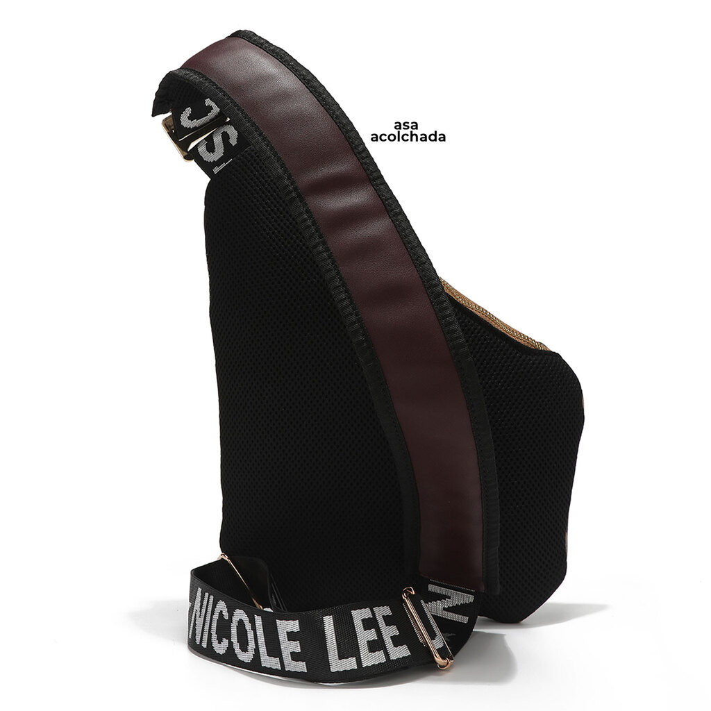 Foto 3 | Bandolera Miranda Nicole Lee Con Cierres París Fashion Week