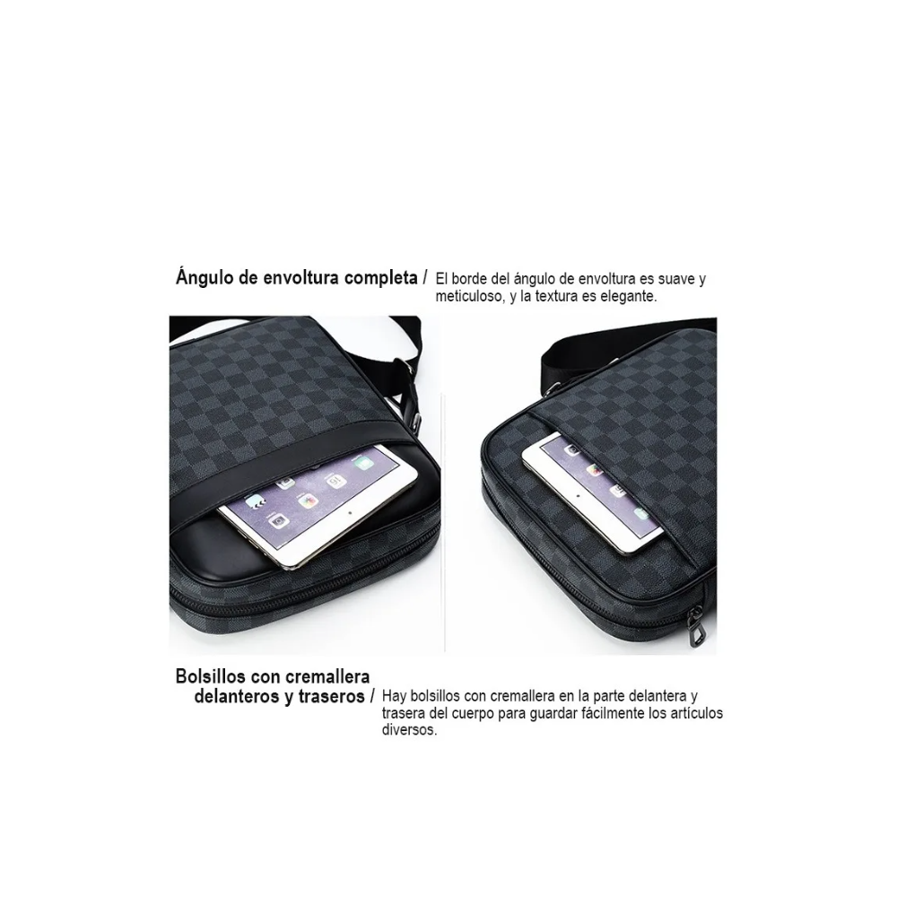 Foto 4 pulgar | Bandolera Malubero color Negro para Mujer