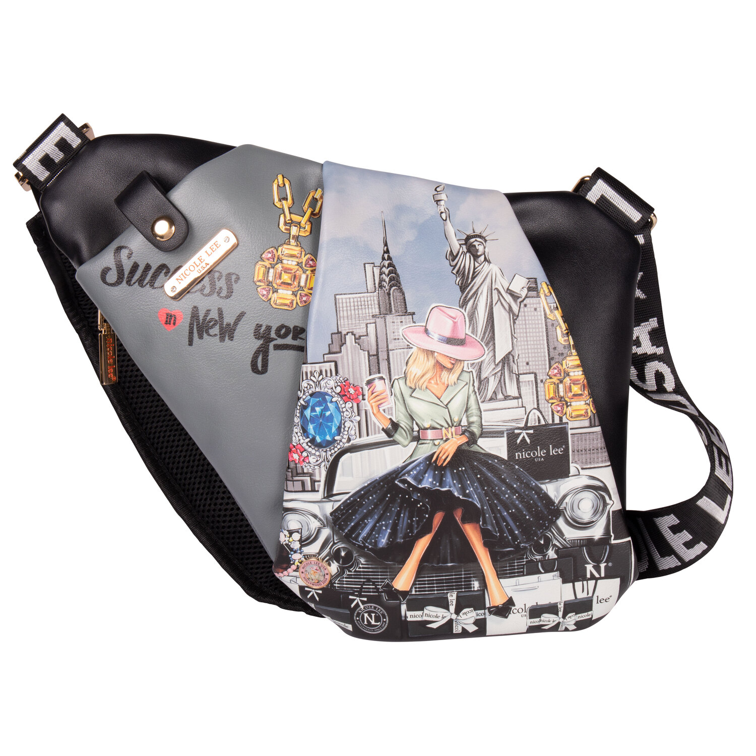 Foto 1 | Bolsa Bandolera Nicole Lee Miranda para Mujer