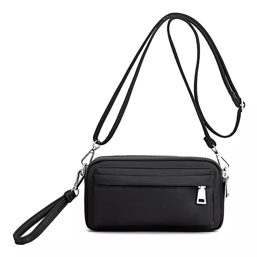 Bolso De Hombro Malubero color Negro Para Dama