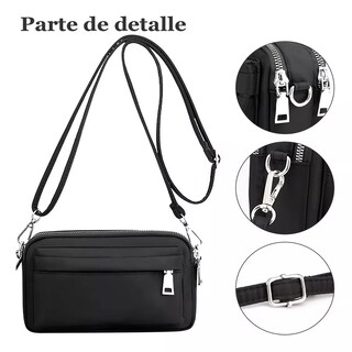 Foto 3 | Bolso De Hombro Malubero color Negro Para Dama