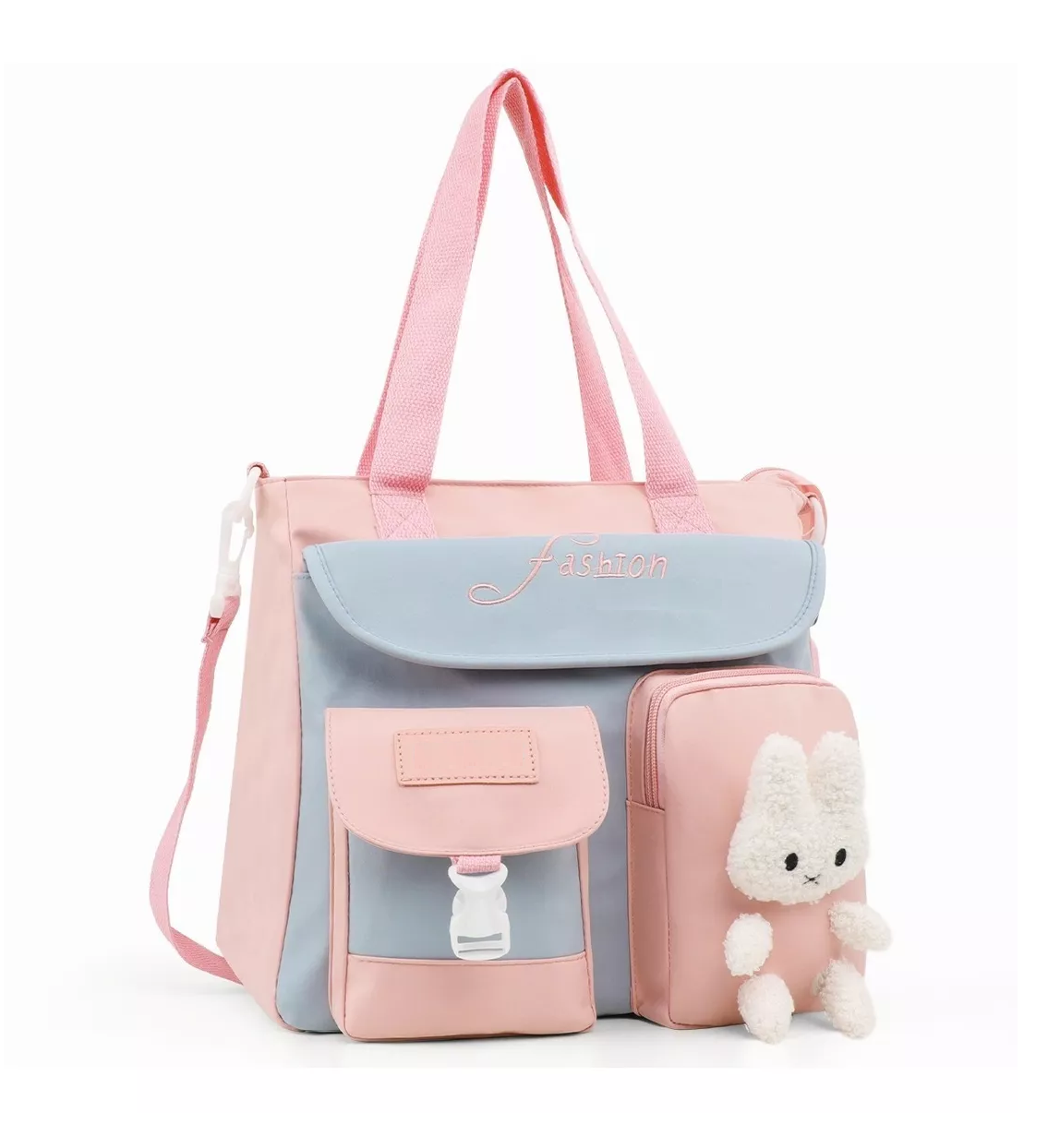 Bolso de Gran Capacidad BELUG color Rosa para Mujer
