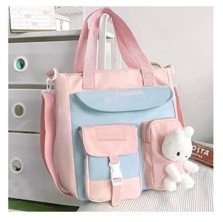 Foto 4 | Bolso de Gran Capacidad BELUG color Rosa para Mujer
