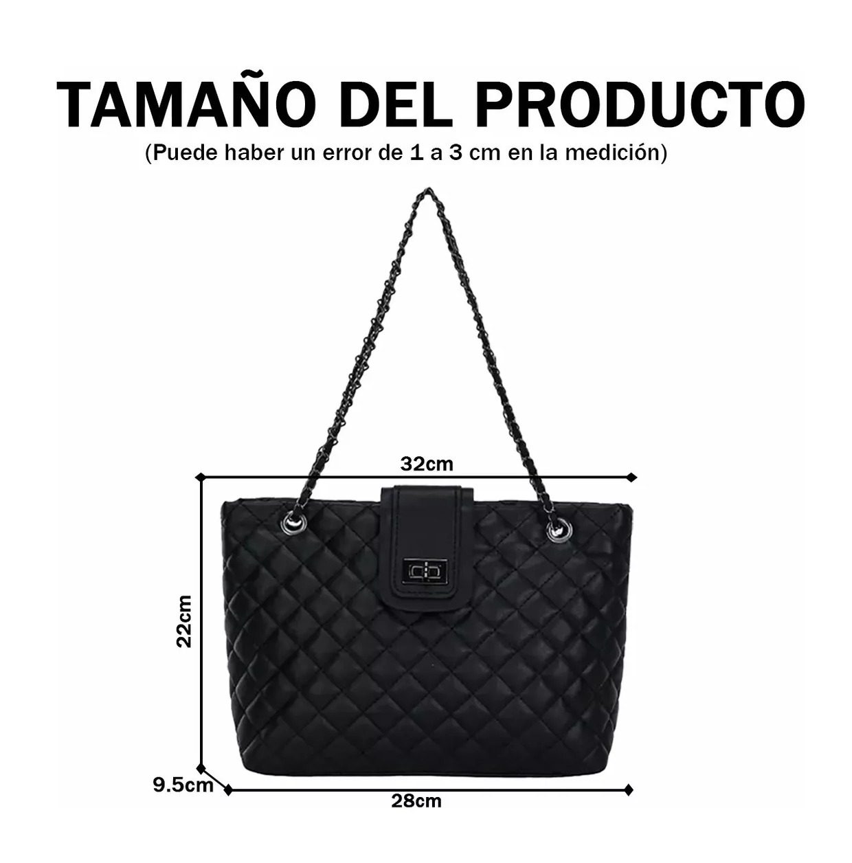 Foto 2 | Bolsa Bandolera Belug color Negro