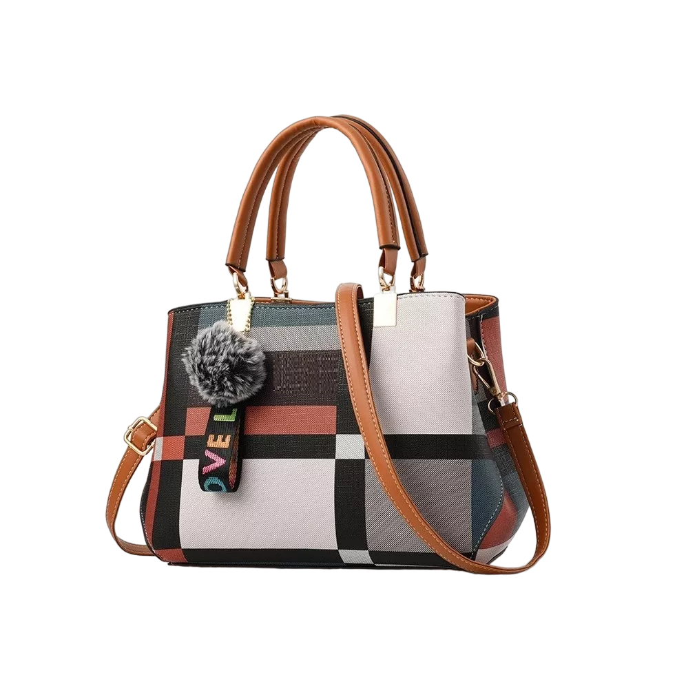 Foto 1 | Bolsa Belug color Café para Mujer