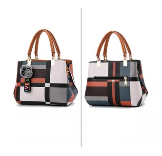 Foto 5 | Bolsa Belug color Café para Mujer