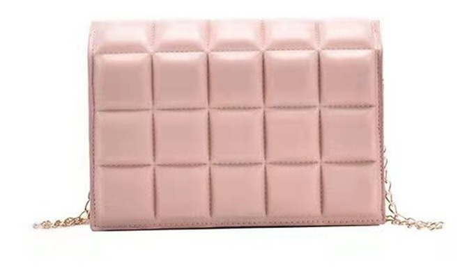 Bolso Bandolera Funbu Generoso de Un Hombro color Rosa para Mujer