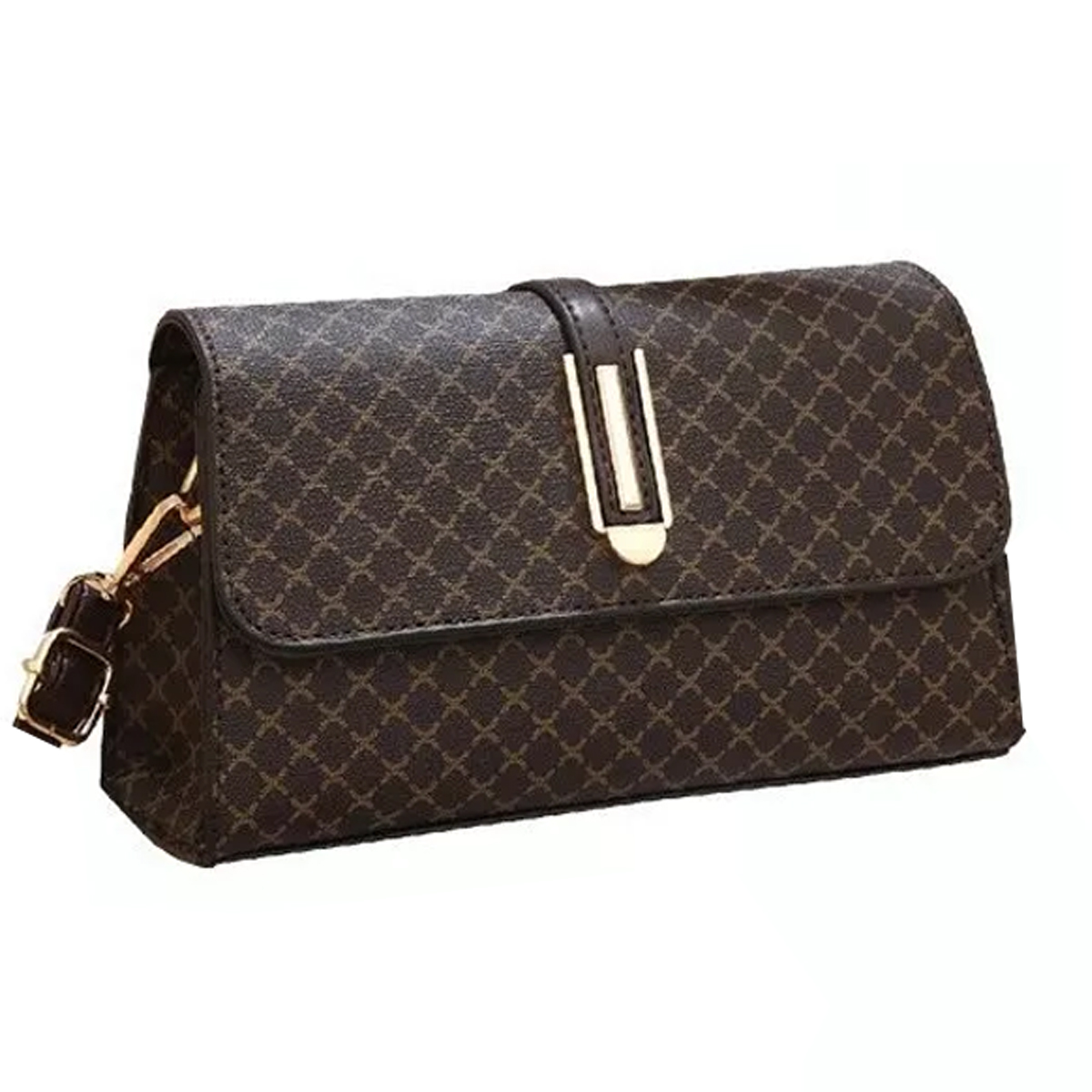 Bolso Bandolera Genérico para Mujer Crossbody color Marrón