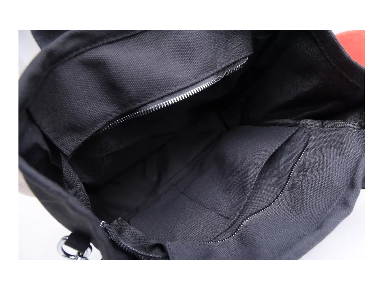 Foto 3 pulgar | Bolso de Mano BELUG de Lona para Compras de Cercanías Negro