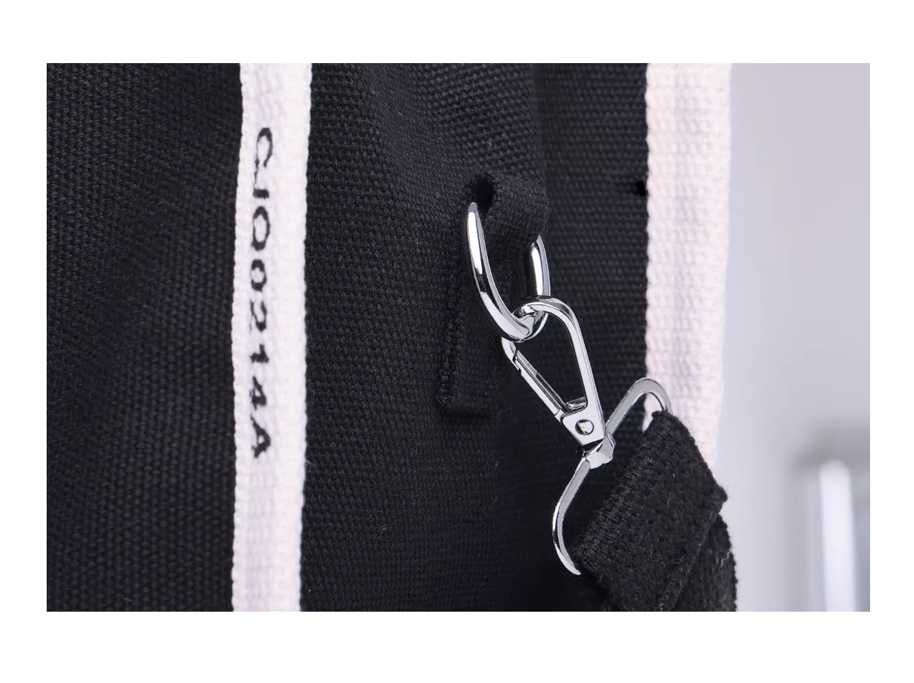 Foto 4 pulgar | Bolso de Mano BELUG de Lona para Compras de Cercanías Negro