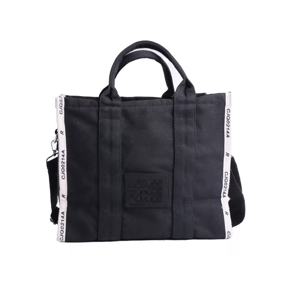Foto 5 pulgar | Bolso de Mano BELUG de Lona para Compras de Cercanías Negro