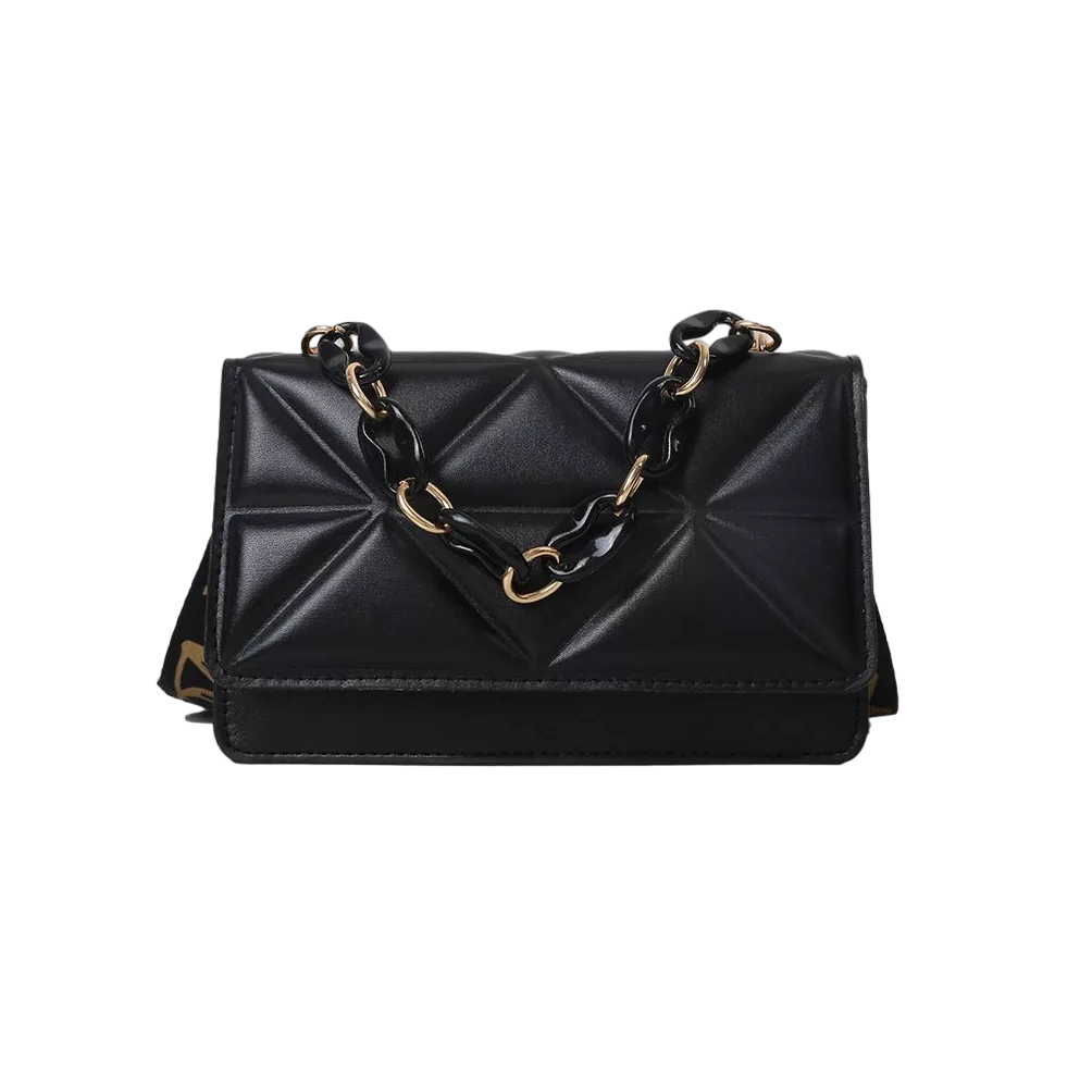 Bolsa Bandolera Belug color Negro para Mujer