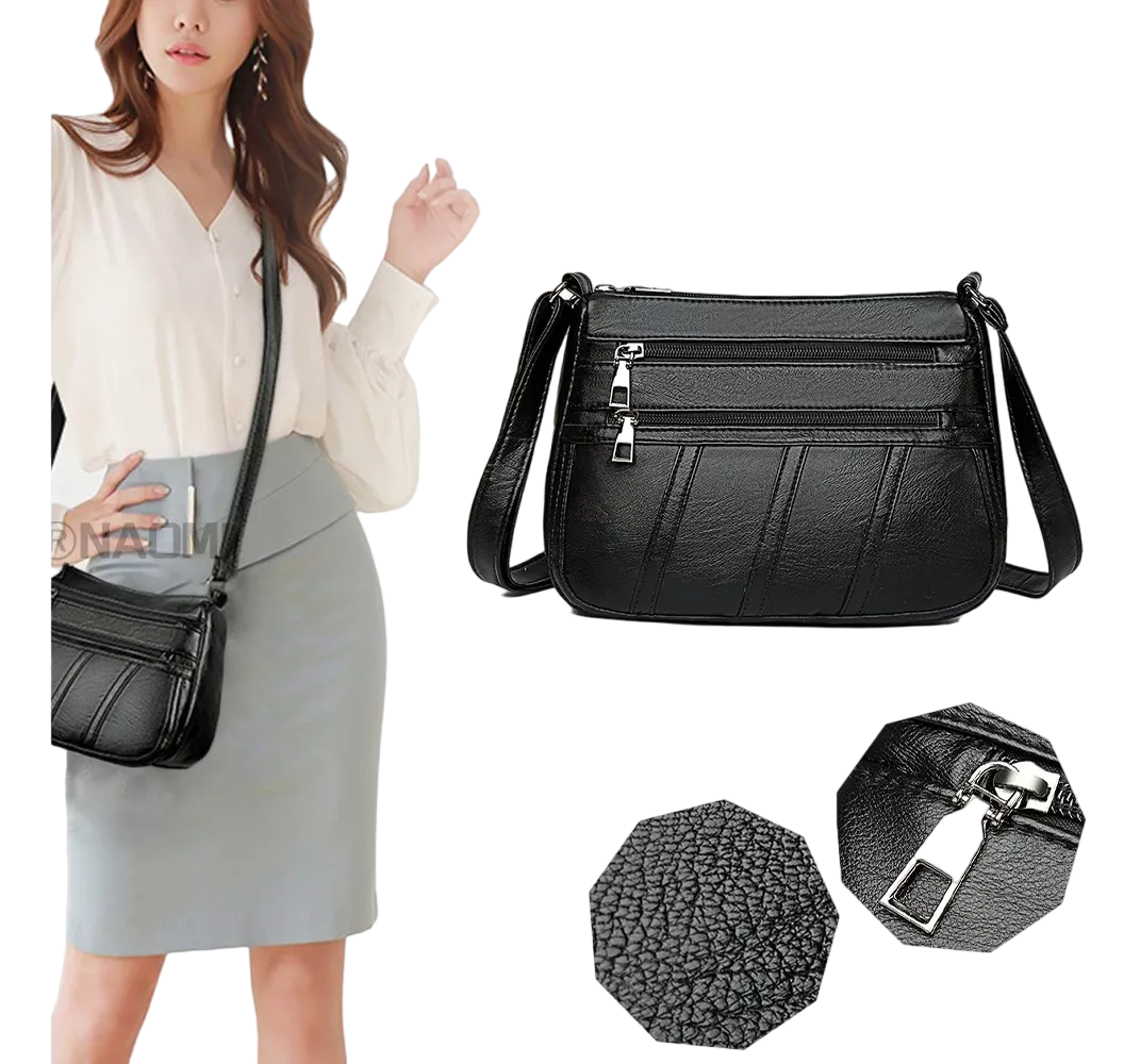 Foto 5 pulgar | Bolsa Bandolera Belug color Negro para Mujer
