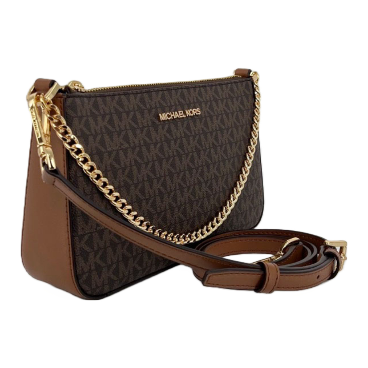 Foto 2 | Bolsa Michael Kors Jet Set Travel Zip Pouchette 35h1gtvu6b Café